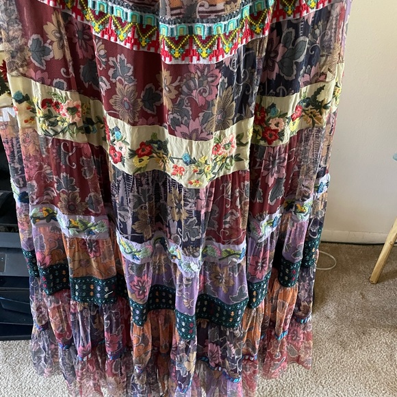 Johnny Was Seva Mesh Skirt - Picture 5 of 11